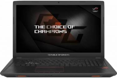 Ноутбук Asus ROG GL753VE-GC065T Core i7 7700HQ/16Gb/2Tb/SSD256Gb/DVD-RW/nVidia GeForce GTX 1050 Ti 4Gb/17.3"/FHD (1920x1080)/Windows 10/black/WiFi/BT/Cam