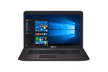 Ноутбук Asus X756UV-TY388T Core i3 7100U/4Gb/1Tb/DVD-RW/nVidia GeForce 920MX 2Gb/17.3"/HD+ (1600x900)/Windows 10/dk.brown/WiFi/BT/Cam