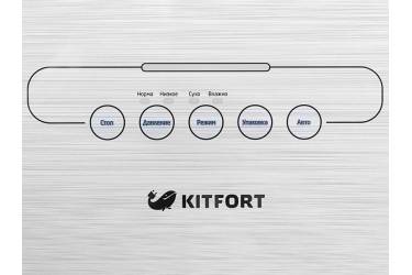 Вакуумный упаковщик Kitfort KT-1502-2 110Вт черный/серый