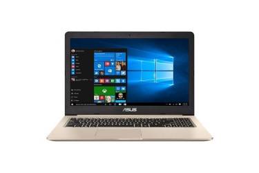 Ноутбук Asus N580VD-DM129T Core i7 7700HQ/8Gb/1Tb/SSD128Gb/nVidia GeForce GTX 1050 2Gb/15.6"/FHD (1920x1080)/Windows 10/gold/WiFi/BT/Cam