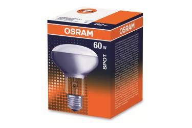 Лампа рефлекторная_OSRAM R80_60W_E27_NCE (скругл. форма)