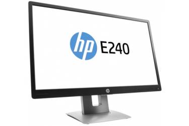 Монитор HP 23.8" EliteDisplay E240 черный IPS LED 16:9 HDMI полуматовая HAS Pivot 250cd 178гр/178гр 1920x1080 D-Sub DisplayPort FHD USB 5.8кг