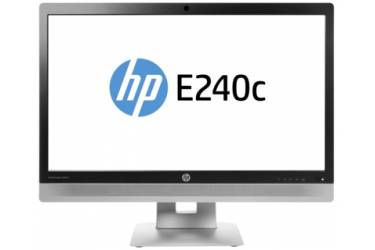 Монитор HP 23.8" EliteDisplay E240c черный IPS LED 16:9 HDMI M/M Cam полуматовая HAS Pivot 250cd 178гр/178гр 1920x1080 D-Sub DisplayPort FHD USB 6.3кг