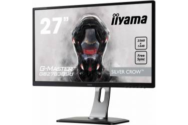 Монитор Iiyama 27" GB2783QSU-B1 черный TN+film LED 1ms 16:9 DVI HDMI M/M матовая HAS Pivot 350cd 170гр/160гр 2560x1440 DisplayPort QHD USB 6.1кг