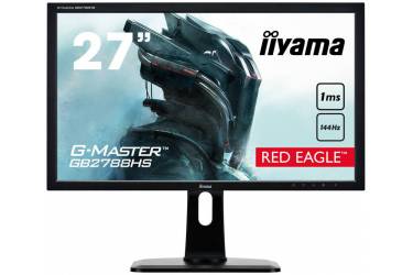 Монитор Iiyama 27" ProLite GB2788HS-B1 черный TN+film LED 1ms 16:9 DVI HDMI M/M матовая HAS Pivot 300cd 170гр/160гр 1920x1080 DisplayPort FHD 6.9кг