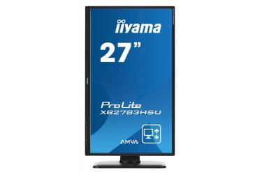 Монитор Iiyama 27" ProLite XB2783HSU-B1 черный VA LED 4ms 16:9 DVI HDMI M/M матовая HAS Pivot 300cd 178гр/178гр 1920x1080 D-Sub FHD USB 6кг