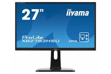 Монитор Iiyama 27" XB2783HSU-B1DP черный VA LED 4ms 16:9 DVI M/M матовая HAS Pivot 300cd 178гр/178гр 1920x1080 D-Sub DisplayPort FHD USB 6кг