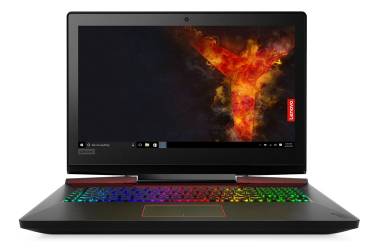 Ноутбук Lenovo IdeaPad Y920-17IKB Core i7 7700HQ/16Gb/1Tb/SSD128Gb/nVidia GeForce GTX 1070 8Gb/17.3"/IPS/FHD (1920x1080)/Windows 10/black/WiFi/BT/Cam