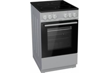 Плита Электрическая Gorenje EC5141SD серебристый стеклокерамика