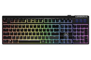 Клавиатура Asus CERBERUS Mech RGB Brown Switch механическая черный USB Multimedia LED