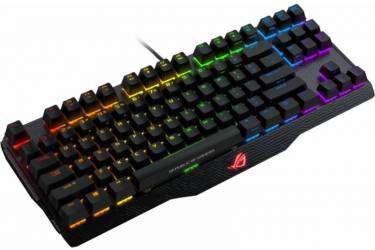 Клавиатура Asus ROG Claymore Core Brown Switches черный USB Multimedia LED