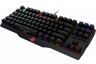 Клавиатура Asus ROG Claymore Core Brown Switches черный USB Multimedia LED