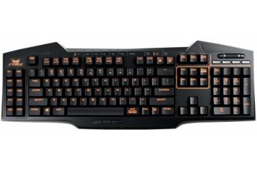 Клавиатура Asus Strix Tactic Pro черный USB Multimedia LED