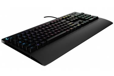 Клавиатура Logitech G213 Prodigy RGB черный USB Multimedia for gamer LED (подставка для запястий)