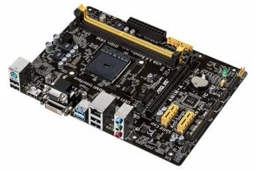 Материнская плата Asus AM1M-A Soc-AM1 2xDDR3 mATX AC`97 8ch(7.1) GbLAN+VGA+DVI+HDMI