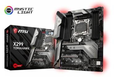 Материнская плата MSI X299 TOMAHAWK Soc-2066 Intel X299 8xDDR4 ATX AC`97 8ch(7.1) GbLAN RAID