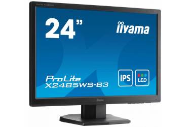 Монитор Iiyama 24.1" X2485WS-B3 черный IPS LED 4ms 16:10 DVI M/M матовая 250cd 178гр/178гр 1920x1200 D-Sub DisplayPort FHD 4.8кг