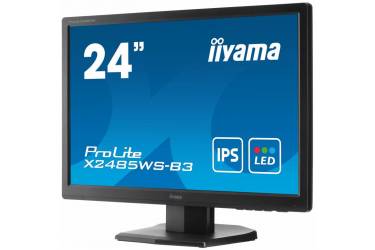 Монитор Iiyama 24.1" X2485WS-B3 черный IPS LED 4ms 16:10 DVI M/M матовая 250cd 178гр/178гр 1920x1200 D-Sub DisplayPort FHD 4.8кг