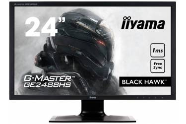 Монитор Iiyama 24" G-Master GE2488HS-B2 черный TN+film LED 1ms 16:9 DVI HDMI M/M матовая 250cd 170гр/160гр 1920x1080 D-Sub FHD 3.5кг