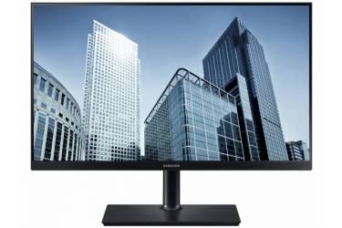 Монитор Samsung 23.8" S24H850QFI черный PLS LED 5ms 16:9 HDMI матовая HAS Pivot 1000:1 300cd 178гр/178гр 2560x1440 DisplayPort Ultra HD 2K (1440p) 6.4кг