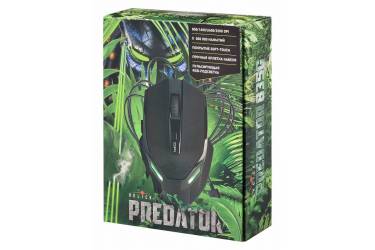 Мышь Оклик 835G PREDATOR черный оптическая USB (5but)