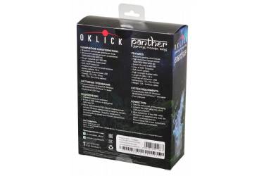 Мышь Oklick 885G Panther черный/серебристый оптическая (4000dpi) USB игровая (5but)