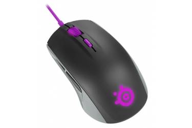 Мышь Steelseries Rival 100 Sakura черный/фиолетовый оптическая (4000dpi) USB игровая (5but)