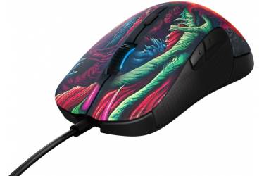 Мышь Steelseries Rival 300 CS:GO Hyperbeast Edition рисунок оптическая (6500dpi) USB игровая (5but)