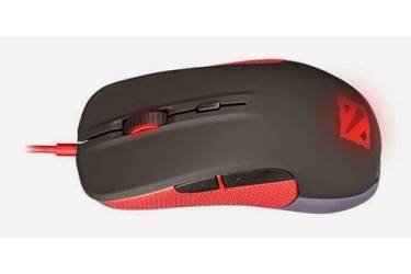 Мышь Steelseries Rival Dota 2 черный/красный оптическая (6500dpi) USB игровая (5but)