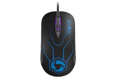 Мышь Steelseries Sensei Raw Heroes of the Storm черный/синий/рисунок лазерная (5670dpi) USB игровая (7but)