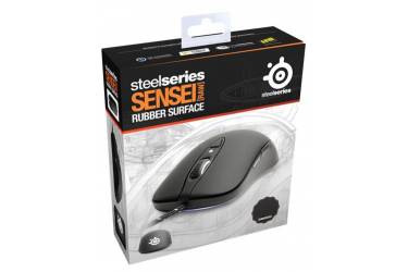 Мышь Steelseries Sensei Raw черный лазерная (5670dpi) USB игровая (7but)