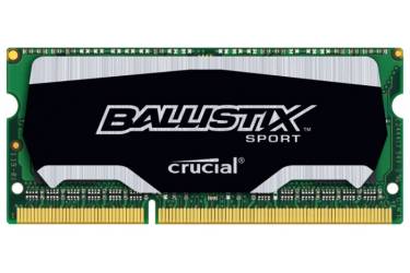 Память DDR3L 4Gb 1600MHz Crucial BLS4G3N169ES4 RTL PC3-12800 CL9 SO-DIMM 240-pin 1.35В