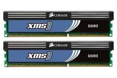 Память DDR3 2x2Gb 1600MHz Corsair CMX4GX3M2B1600C9 RTL PC3-12800 CL9 DIMM 240-pin 1.5В