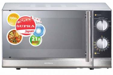 Микроволновая Печь Supra MWS-2129MS 21л. 700Вт серебристый