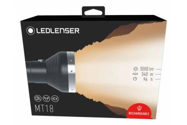 Фонарь ручной Led Lenser MT18 черный лам.:светодиод.x1 (500847)