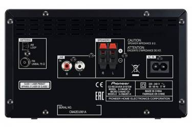 Микросистема Hi-Fi Pioneer X-CM42BT-W белый 30Вт/CD/CDRW/FM/USB/BT