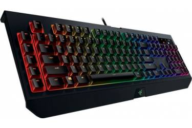 Клавиатура Razer BlackWidow Chroma V2 черный USB Multimedia Gamer LED (подставка для запястий)