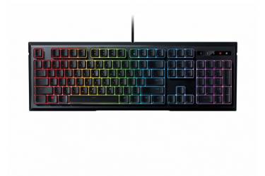 Клавиатура Razer Ornata Chroma черный USB Multimedia LED (подставка для запястий)