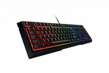 Клавиатура Razer Ornata Chroma черный USB Multimedia LED (подставка для запястий)