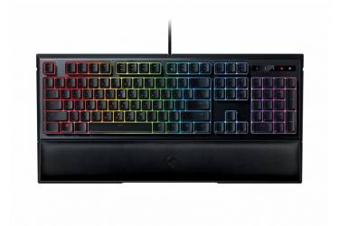 Клавиатура Razer Ornata Chroma черный USB Multimedia LED (подставка для запястий)