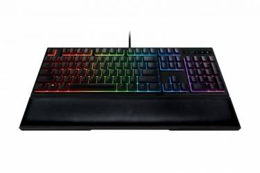 Клавиатура Razer Ornata Chroma черный USB Multimedia LED (подставка для запястий)