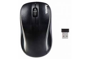 Мышь Hama AM-8100 черный оптическая (1200dpi) беспроводная USB (2but)