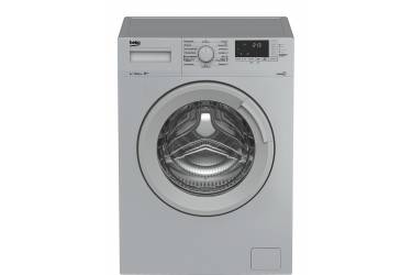 Стиральная машина Beko WSRE6512ZSS (1000 об; 42см; Пар; 6кг; диспл.; серый)