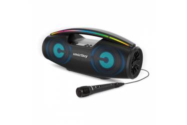 Беспроводная (bluetooth) акустика Smartbuy GEEK, 20Вт, BT, MP3, FM, черная 2.0