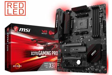 Материнская плата MSI X370 GAMING PRO Soc-AM4 AMD X370 4xDDR4 ATX AC`97 8ch(7.1) GbLAN RAID+DVI+HDMI