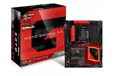 Материнская плата Asrock X370 Gaming K4 Soc-AM4 AMD X370 4xDDR4 ATX AC`97 8ch(7.1) GbLAN RAID+HDMI