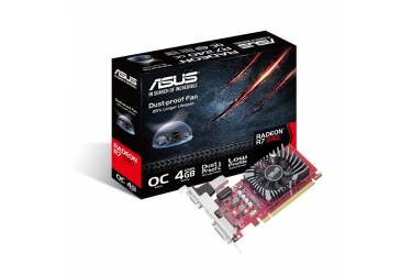 Видеокарта Asus PCI-E R7240-O4GD5-L AMD Radeon R7 240 4096Mb 128bit DDR5 770/4600 DVIx1/HDMIx1/CRTx1/HDCP Ret