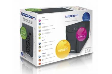 Источник бесперебойного питания Ippon Back Power Pro 600 New 360Вт 600ВА черный