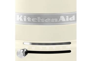 Чайник электрический KitchenAid 5KEK1522 1.5л. 2400Вт серебристый матовый/кремовый (корпус: алюминий)