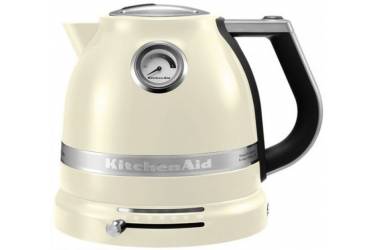 Чайник электрический KitchenAid 5KEK1522 1.5л. 2400Вт серебристый матовый/кремовый (корпус: алюминий)